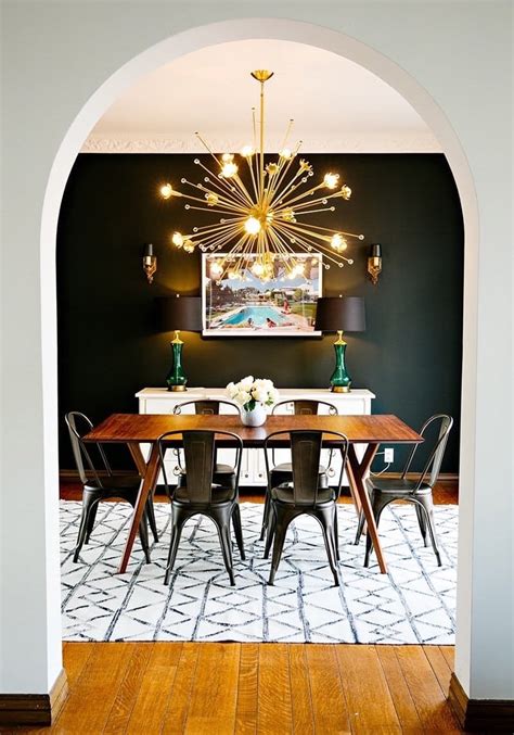 gold and black dining room|black dining room chandelier ideas.